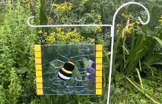 GARDEN FLAGS IN GLASS ON GLASS