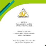 Hawera Volleyball Club AGM