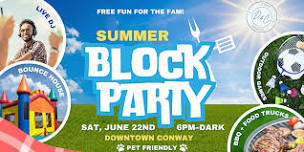 Conway Summer Block Party