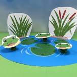 Dive In: 3D Frogs in Pond