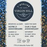 L’atelier de café Virgin Hill celebrate his 5th anniversary