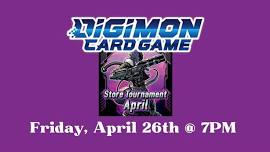 Digimon April Store Tournament