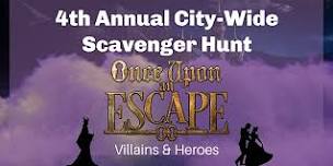 4th Annual City-Wide Scavenger Hunt Villains & Heroes