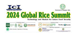 Global Rice Summit (Hyderabad, India): June 4-8, 2024