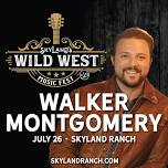 Walker Montgomery at SkyLand’s Wild West Music Fest