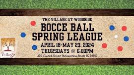 Bocce Ball Spring League - Anderson Farms