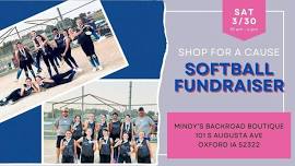 Softball Fundraiser! The Girl's will be working Saturday March 30th 10-4!