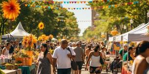 Edwards Summer Market on the Green in front of Craftsman (Local Vendors)