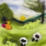 Needle Felted Landscape