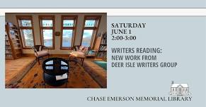 Writers Reading: New Work from the Deer Isle Writers Group