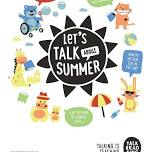 Let's Talk About Summer Playgroup!