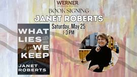 Book Signing - Janet Roberts - What Lies We Keep