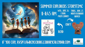 Summer Explorers Storytime