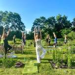 Yoga in the Flowers with Bouquet Making