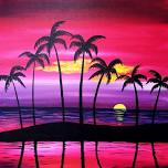 Paint Nite: Purple Serenity