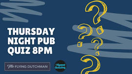 Thursday Night Pub Quiz