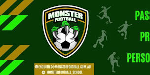 Monster Football Goalkeeper Winter School Holiday Clinic