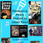 PLUCKERS & POETS plus Open Mic - hosted by Jason Sines  Free Live Music entertainment