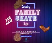 Country Family Skate Night