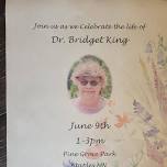 Celebration of life for Dr. Bridget King