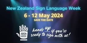 New Zealand Sign Language Week Workshop