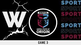 W State Of Origin - Game 3