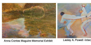 Anna Contes Maguire-Memorial Exhibit and Lesley A.Powell- Interpretations