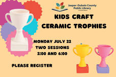 Kids Craft: Ceramic Trophies 2:00