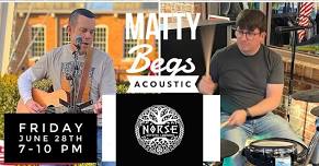 Matty Begs Duo @ Norse Brewing Longhouse