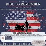 Ride to Remember (Free Ride!)