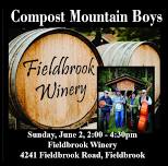 Sunday June 2 at Fieldbrook Winery