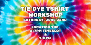 Tie Dyed T-shirt Workshop