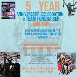 5 Year Anniversary Ninja Party & Team Fundraiser