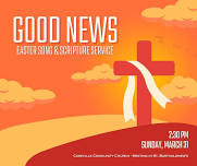 Good News - Easter Song & Scripture Service