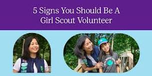 5 Signs you should be Girl Scout Leader: An Adult Information Event Massena