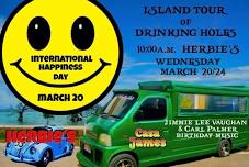 FIRE ISLAND PUB CRAWL , International Happiness Day . March 20