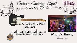 Simple Summer Nights Concert Series - Where