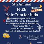 5th Annual FREE HairCuts for Kids