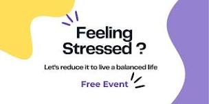 Reducing stress to live a balanced life