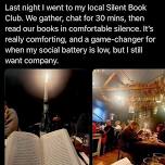 Silent Book Club & Auricular Acupuncture!