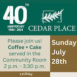 Cedar Place 40th Anniversary Celebration