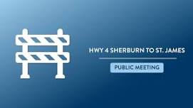 Public Meeting: Hwy 4 Sherburn to St. James - Sherburn