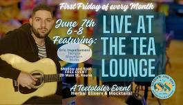 Live at The Tea Lounge Featuring: Temple Mountain Music with Eric 6/7/24, 6-8pm FREE