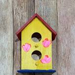 Bird House Painting Toddler Class