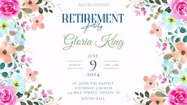 Gloria King's Retirement Party