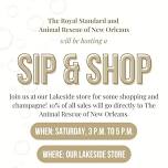 Sip and Shop at the Royal Standard for ARNO No-K*ll Shelter