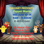 VBS @ Calvary - Puppet Mania!!!