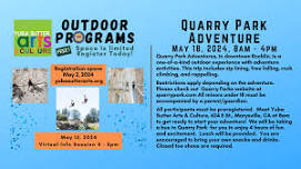 Quarry Park Adventure - Outdoor Equity Program