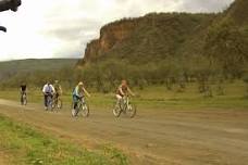 Day trip to Hells Gate National Park: Bicycle Journey Among African Wildlife in Nature