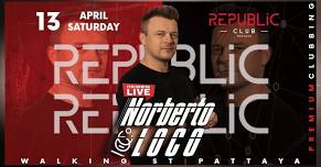 Norberto Loco performs LIVE at Republic Nightclub